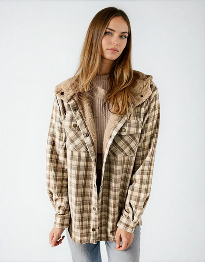 Teddy Lined Fleece Shacket
